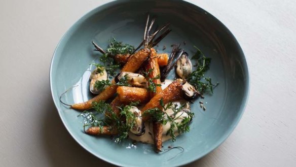 Go-to dish: Carrot, mussels.