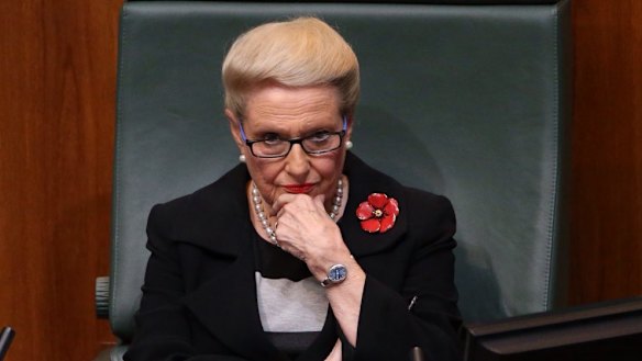 Speaker Bronwyn Bishop.
