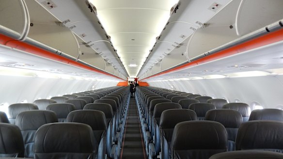 While regular seat rows are more compressed, the plush leather upholstery gives the whole cabin an air of luxury.