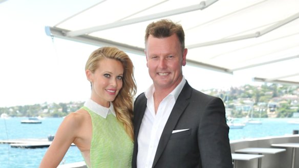 Kelly Landry and Bell in happier times.