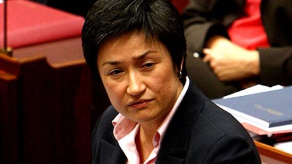 Penny Wong ... backs Labor's anti-gay marriage stance.