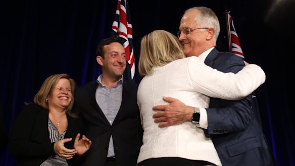 Prime Minister Malcolm Turnbull and his wife Lucy.