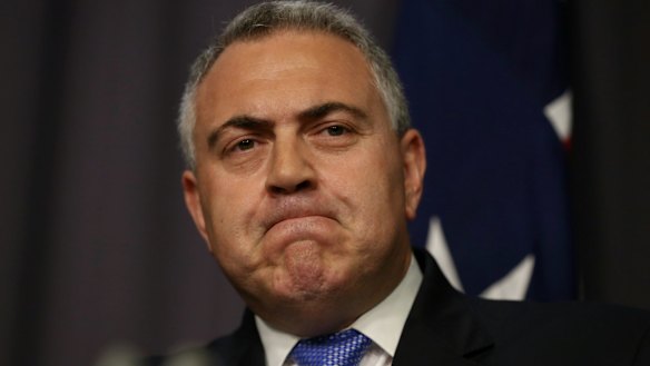 Outgoing Treasurer Joe Hockey.