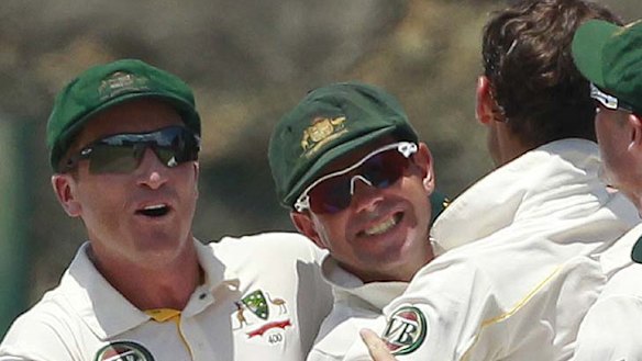 Brad Haddin and Ricky Ponting... is the South African tour their last foray in the baggy green?