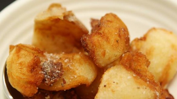 Go-to dish: Crispy, spiced salt potatoes.
