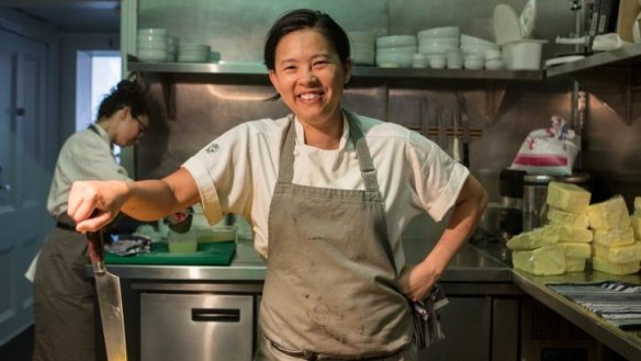 Cooking up a storm: Thi Le, chef and co-owner of Anchovy in Richmond.