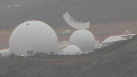The Torus multi-beam antenna at Pine Gap.