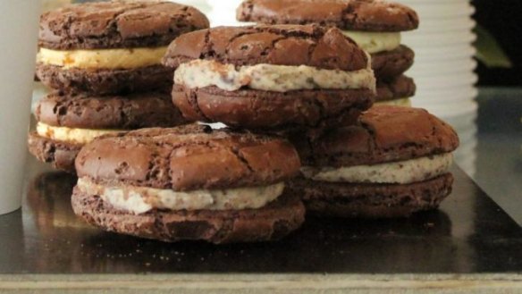 Cult cookies: Butterbing buttercream biscuit sandwiches.