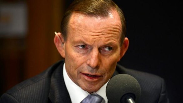 Prime Minister Tony Abbott.