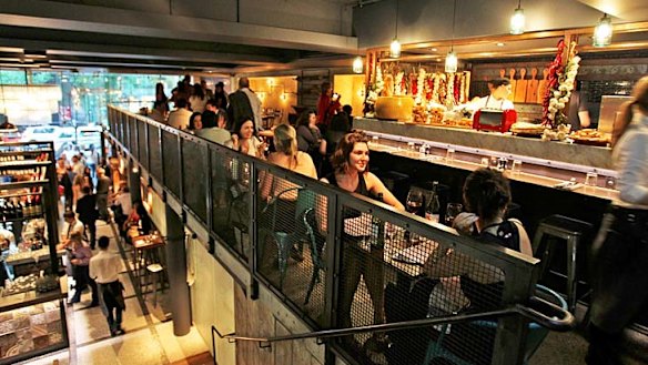 Bright young thing … the newest Jamie's Italian has opened on Pitt Street.