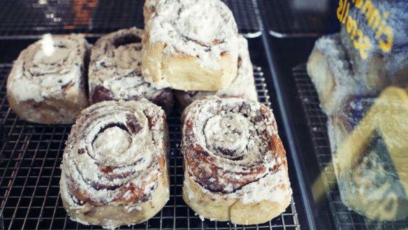 It's hard to leave without buying a chocolate or cinnamon scroll.