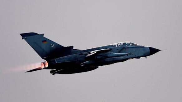 As Germany pledged its support for the aerial campaign against Islamic State, the Obama administration has come under political fire for not doing more.