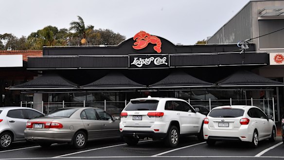 The Lobster Cave at Beaumaris where the dinner was held.