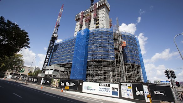 The Queensland government is struggling to sublet office space at 1 William Street.