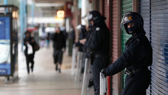 'Swift justice': first rioters jailed in British violence