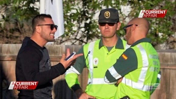 The controversy reportedly stemmed from an incident with a taxi driver.