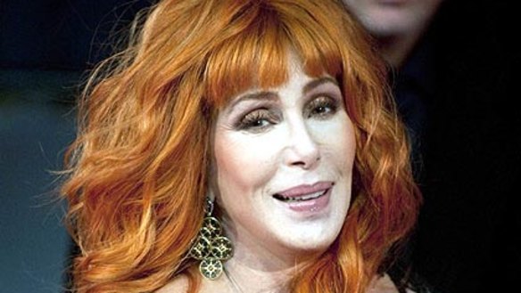 Cher arrives at the Burlesque premiere in London in December.