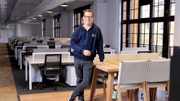 Brad Krauskopf, founder of Hub Australia, says most of his customes are small businesses and freelancers.