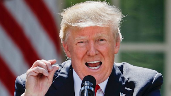 "North Korea best not make any more threats to the United States. They will be met with fire and fury like the world has never seen," Trump told reporters.