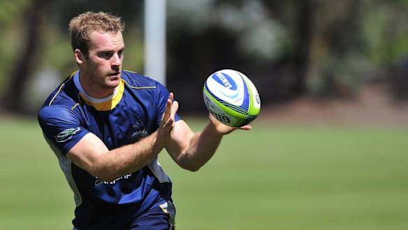 Pat McCabe makes a long-awaited return to Super Rugby with the Brumbies