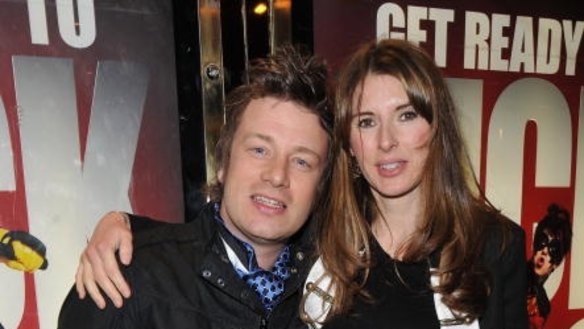 Jamie and Jools Oliver.