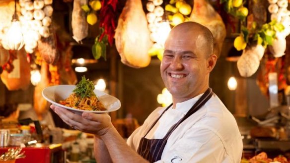 Jamie's Italian Brisbane executive chef Joey Goldman.