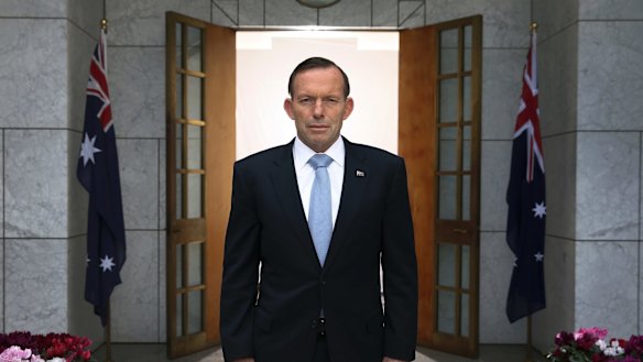 Former prime minister Tony Abbott. 