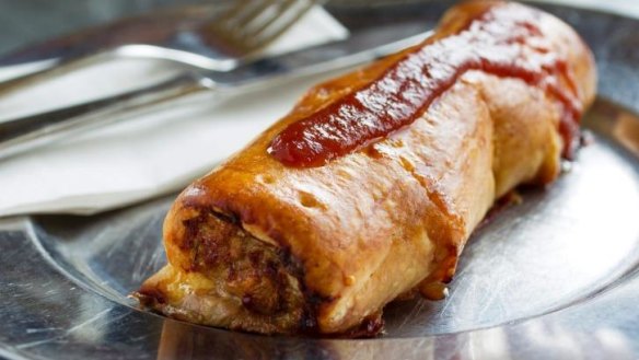 Snag: The humble sausage roll causes cultural confusion.