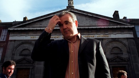 Secret weapon: Colm O'Gorman outside St Andrew's Church in Dublin.