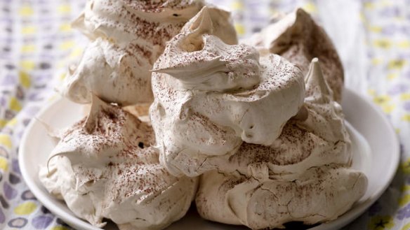 Brown sugar and spice meringues.