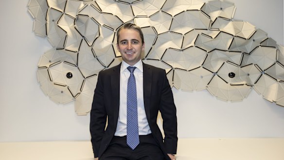 Matt Comyn, head of CBA's retail bank, said a low number of customers were frequently using their smart phones to make payments.