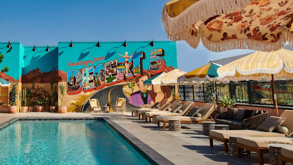 Boutique hotels embody the unique atmosphere of Hollywood.