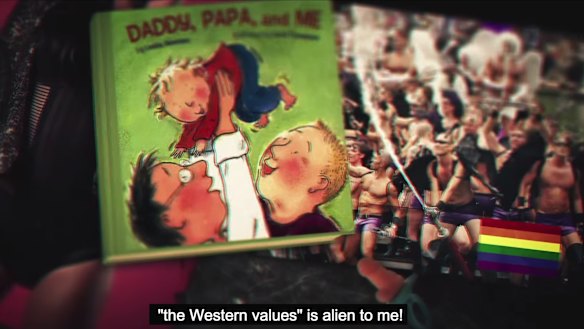 Another image from the video.