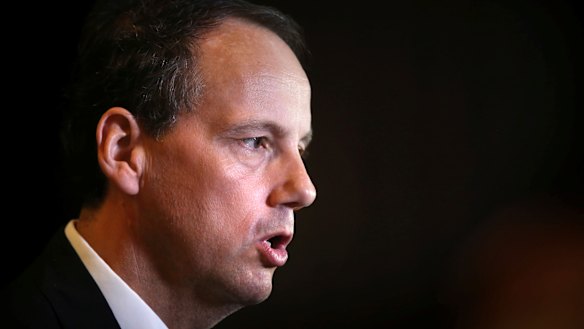 ASIC chairman James Shipton didn't hold back in his speech. 