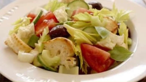 Tuscan bread salad