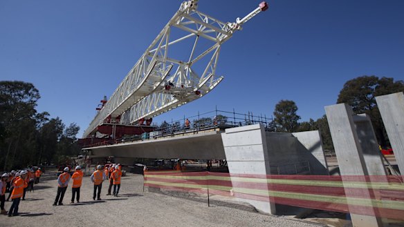 New public transport projects like Sydney Metro Northwest are a high priority for Sydney voters