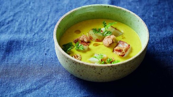 Philippa Sibley's carrot and chervil soup, from her cookbook, New Classics.