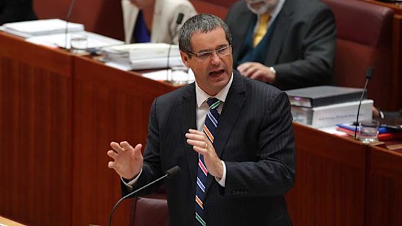 Communications Minister Senator Stephen Conroy.