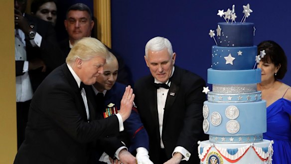 Was Trump's inauguration cake a rip-off of Obama's 2013 cake?