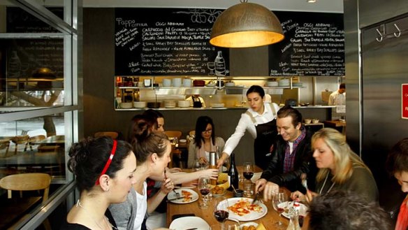 Making you happy makes them happy: Tappo Osteria, Pyrmont.