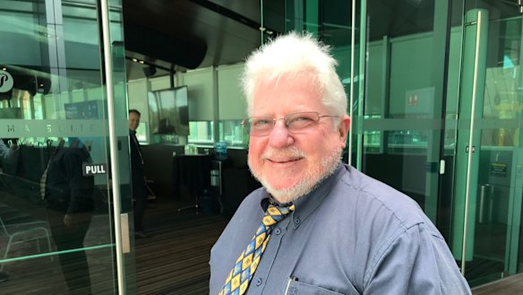 The Royal Aeronautical Society Australian Division's Jeff Lock.