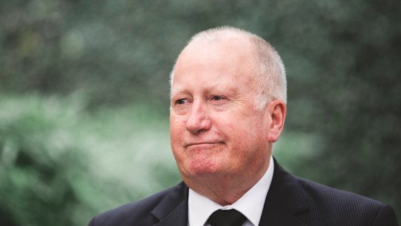 Emergency Services Minister Mick Gentleman, who said rural fire fighting capabilities were not impacted by the Molonglo shed renovation bungle.