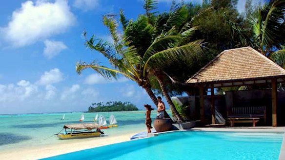 Even closer ... the Te Vakaroa Villas in the Cook Islands.