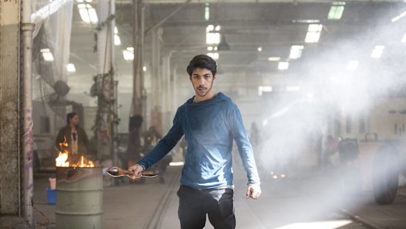 Hunter Page-Lochard stars as Koen West in <i>Cleverman</i>, which begins on Thursday.