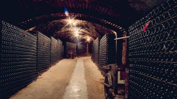 Wine History: The Drives tunnels at Seppelt Great Western.
