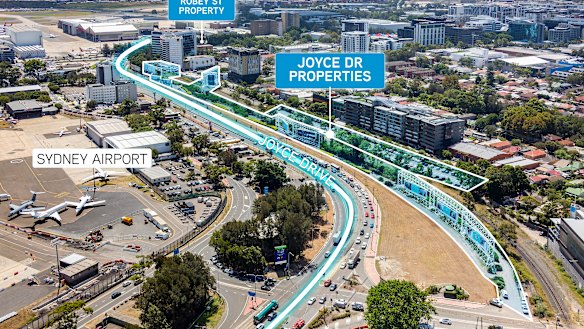 Manboom, a company owned by John Singleton and Robert Whyte are selling 17 billboards at Sydney Airport