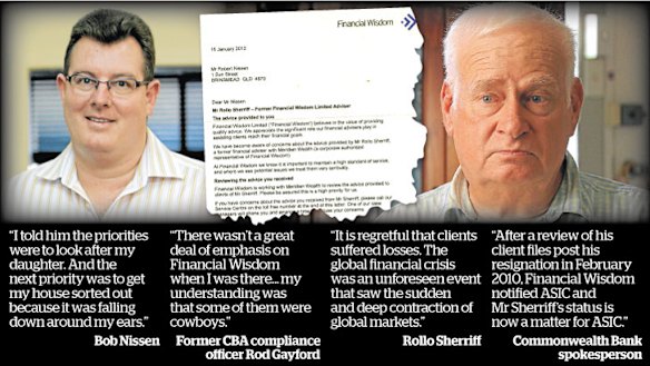 Bob Nissen recalls 'I was desperate, I was panicking. There were nights I couldn't sleep'.