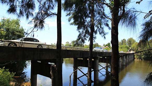 Spanning the years … the Windsor Bridge, built in 1874, needs replacing, according to Roads and Maritime Services.