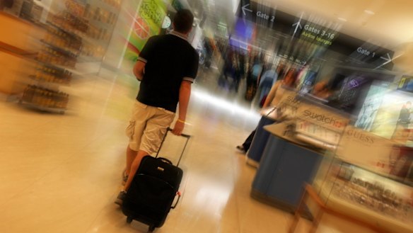 Sydney and Melbourne airports have both reported a surge in international visitors.