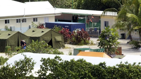 Asylum seekers at the Nauru regional processing centre are believed to be distressed by the Facebook ban.